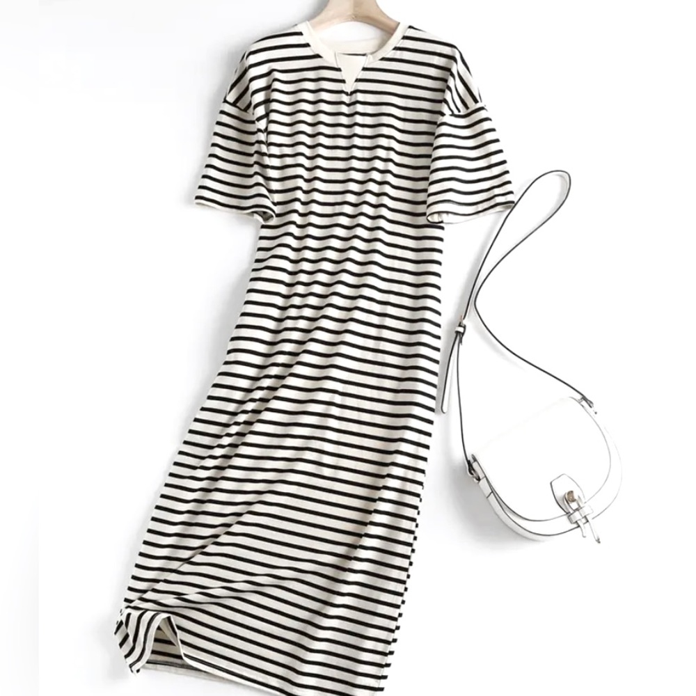 NWOT T-shirt maxi dress size S-M - Picture 1 of 2